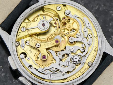 caliber 287 slot|Universal Geneve Stainless Steel Chronograph Caliber 287.